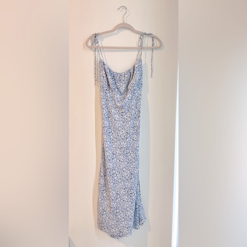 AF Tie Shoulder Midi Dress S